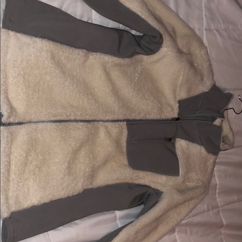 Furry sports jacket